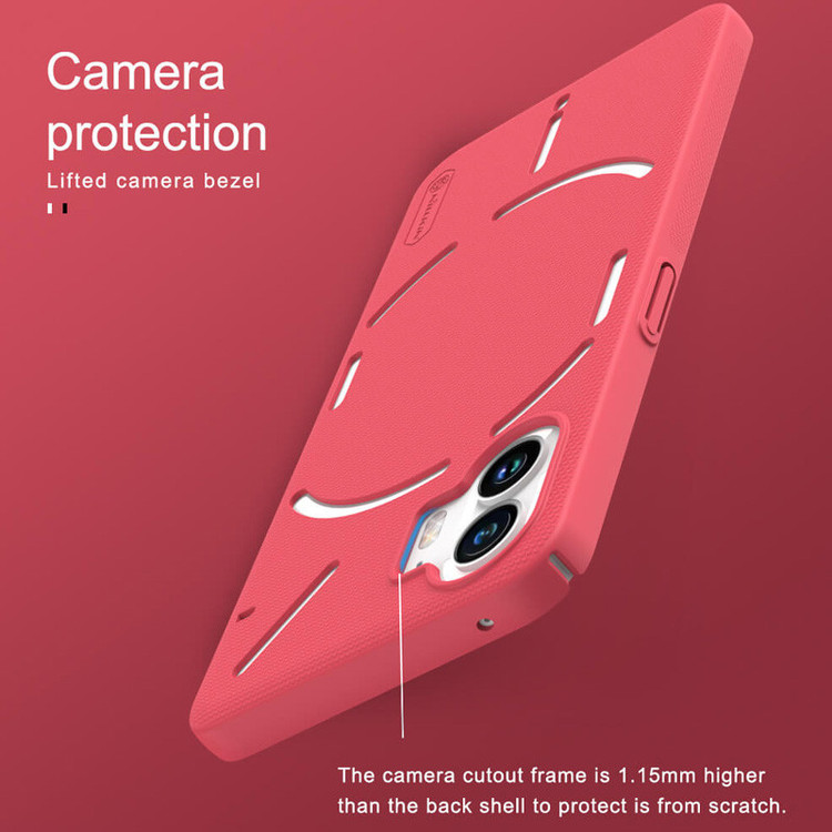 کاور نیلکین مدل Super Frosted Shield مناسب برای گوشی موبایل ناتینگ Phone 2