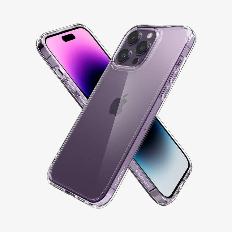 کاور اسپیگن مدل Ultra Crystal مناسب برای گوشی موبایل اپل iPhone 14 Pro