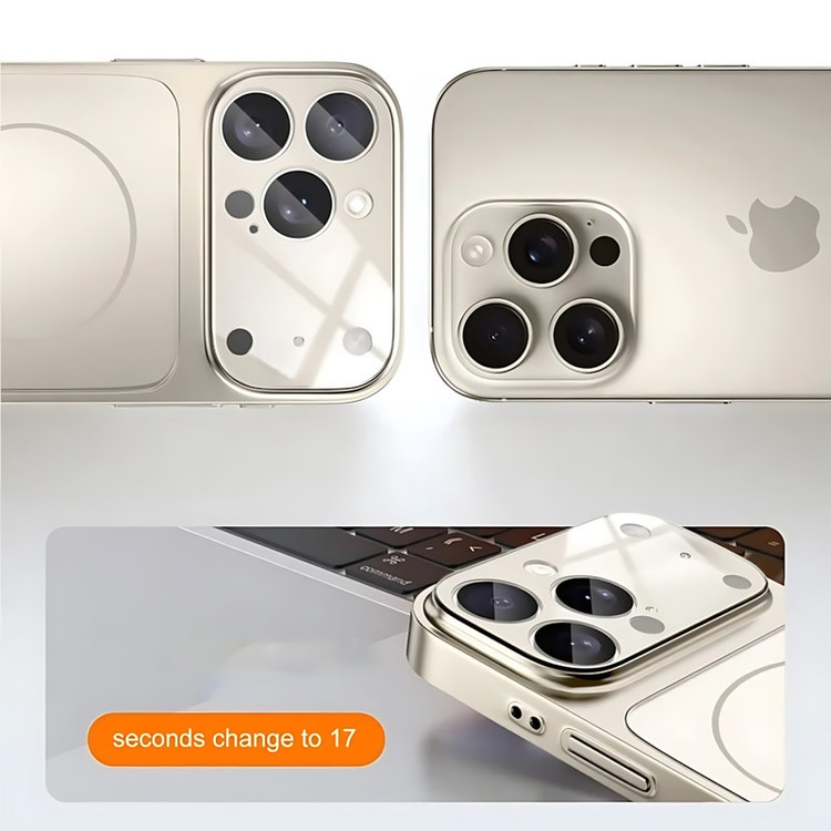 کاور مدل CrystalAG مناسب برای گوشی موبایل اپل iPhone 17 Pro