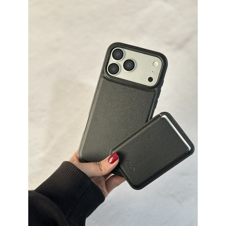 کاور اچ دی دی مدل HBC-317 مناسب برای گوشی موبایل اپل iPhone 17 Pro Max به همراه جاکارتی