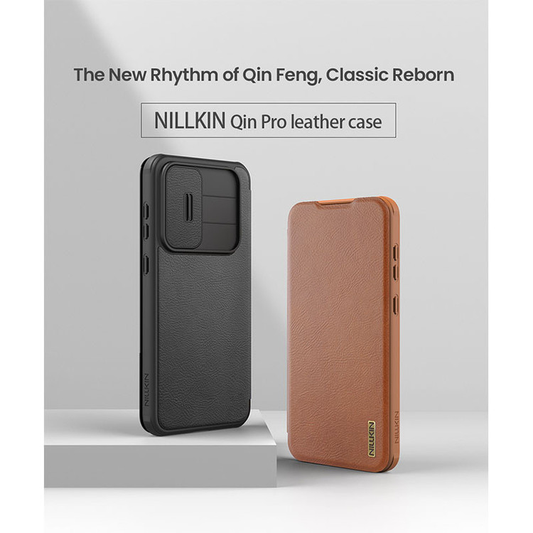 کیف کلاسوری نیلکین مدل Qin Pro Leather مناسب برای گوشی موبایل سامسونگ Galaxy A56