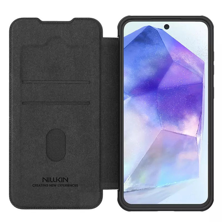 کیف کلاسوری نیلکین مدل Qin Pro Leather مناسب برای گوشی موبایل سامسونگ Galaxy A56