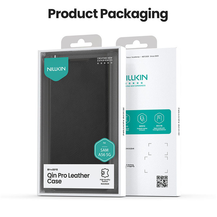 کیف کلاسوری نیلکین مدل Qin Pro Leather مناسب برای گوشی موبایل سامسونگ Galaxy A56