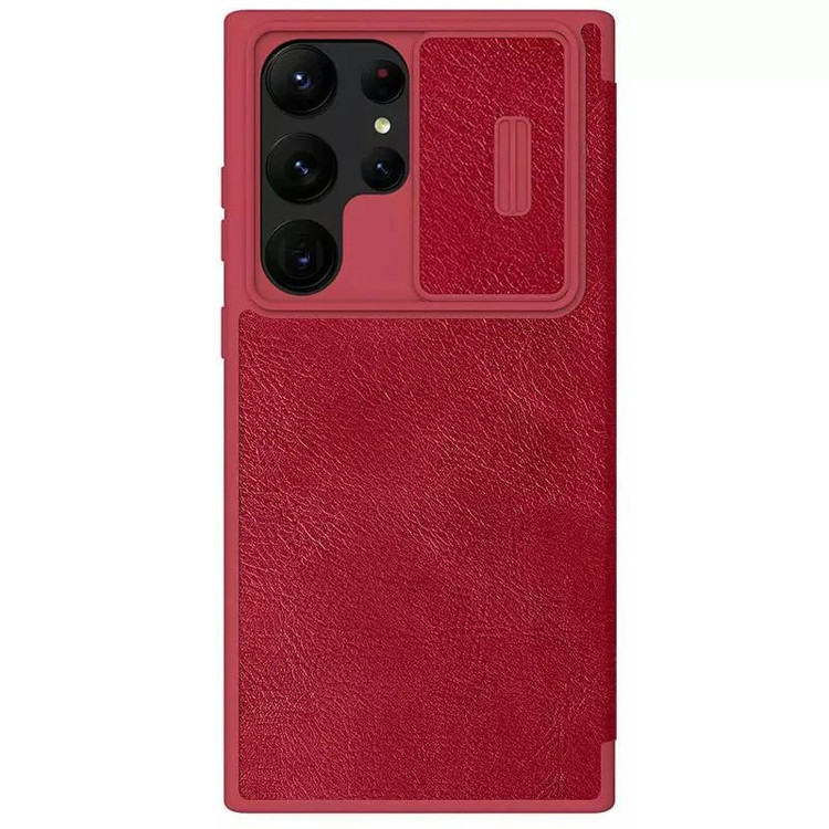 کیف کلاسوری نیلکین مدل Qin Pro Leather Case مناسب برای گوشی موبایل سامسونگ Galaxy S25 Ultra