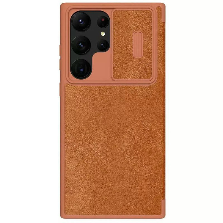 کیف کلاسوری نیلکین مدل Qin Pro Leather Case مناسب برای گوشی موبایل سامسونگ Galaxy S25 Ultra