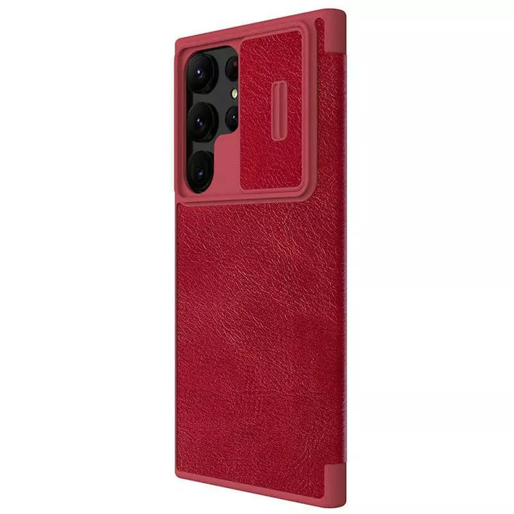 کیف کلاسوری نیلکین مدل Qin Pro Leather Case مناسب برای گوشی موبایل سامسونگ Galaxy S25 Ultra