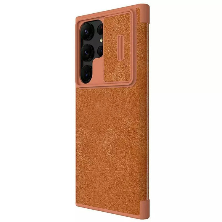 کیف کلاسوری نیلکین مدل Qin Pro Leather Case مناسب برای گوشی موبایل سامسونگ Galaxy S25 Ultra