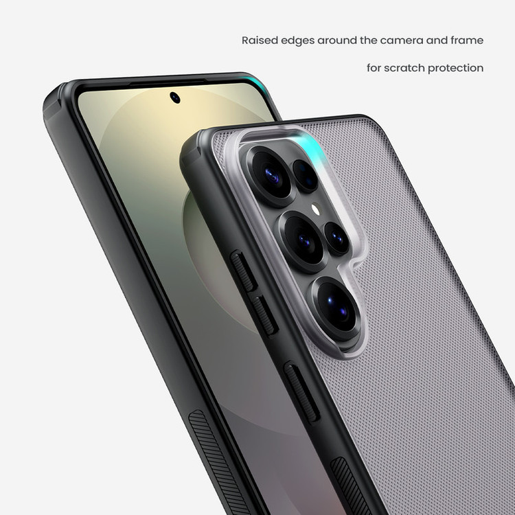 کاور نیلکین مدل Super Frosted Shield Pro Clear مناسب برای گوشی موبایل سامسونگ Galaxy S26 Ultra