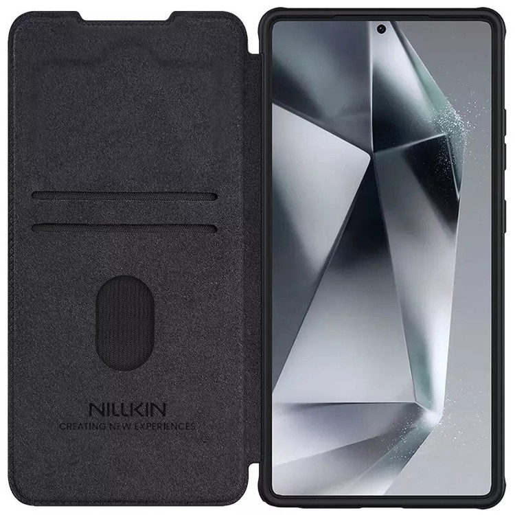 کیف کلاسوری نیلکین مدل Qin Pro مناسب برای گوشی موبایل سامسونگ Galaxy S25 Ultra