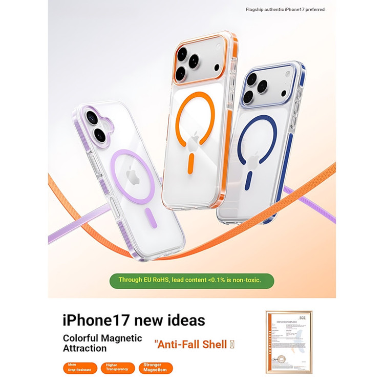 کاور مدل Pure Lux مناسب برای گوشی موبایل اپل iPhone 17 Pro Max
