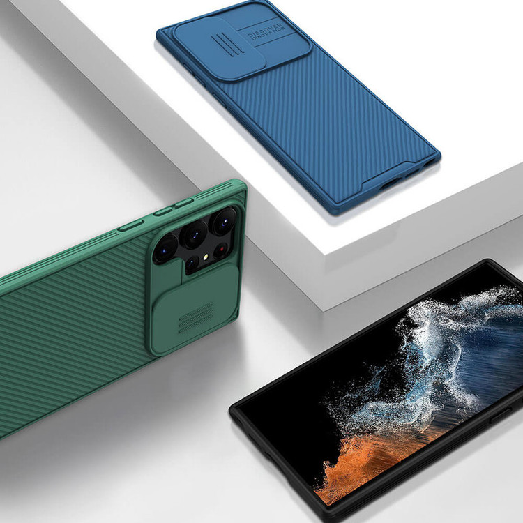 کاور نیلکین مدل CamShield Pro مناسب برای گوشی موبایل سامسونگ Galaxy S23 Ultra