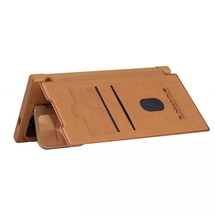 کیف کلاسوری نیلکین مدل Qin Prop Leather Classic Cloth مناسب برای گوشی موبایل سامسونگ Galaxy S24 Ultra