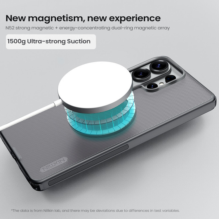 کاور نیلکین مدل Super Frosted Shield Pro Magnetic Clear مناسب برای سامسونگ Galaxy S26 Ultra