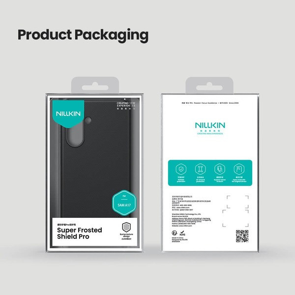 کاور نیلکین مدل Super Frosted Shield مناسب برای گوشی موبایل سامسونگ Galaxy A17