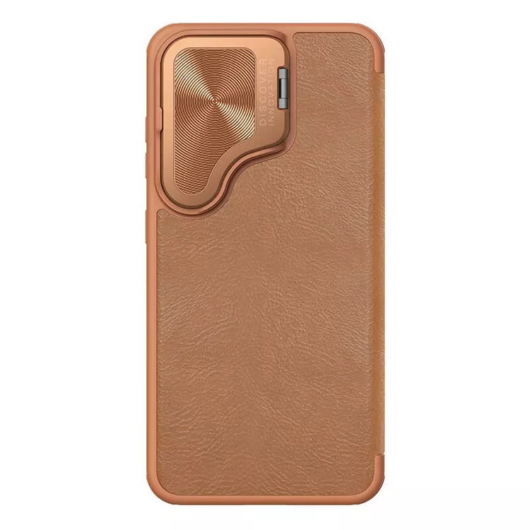 کیف کلاسوری نیلکین مدل Qin Prop Leather Classic Cloth مناسب برای گوشی موبایل سامسونگ Galaxy S24