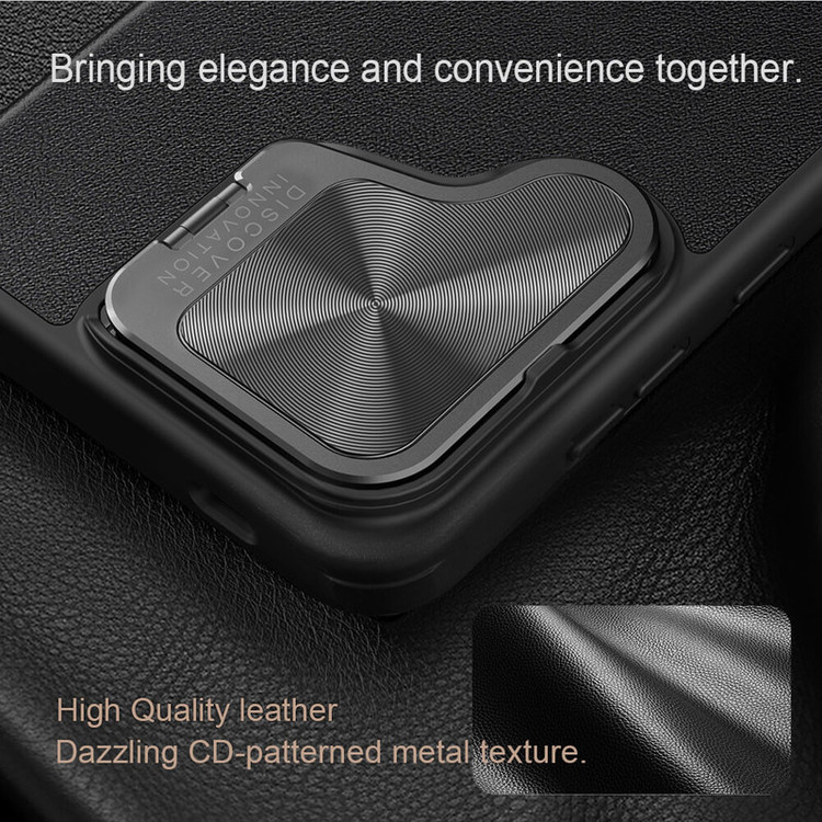کیف کلاسوری نیلکین مدل Qin Prop Leather Classic Cloth مناسب برای گوشی موبایل سامسونگ Galaxy S24