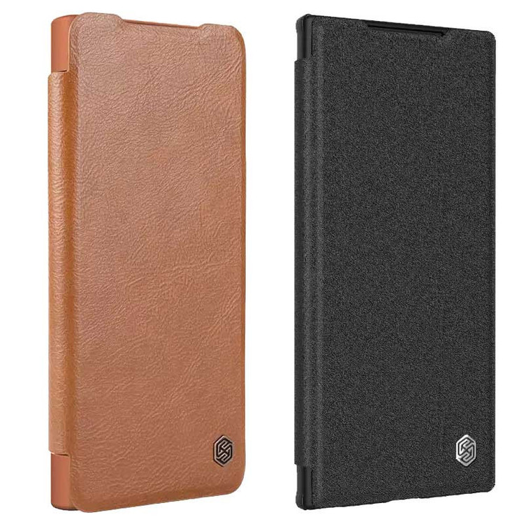 کیف کلاسوری نیلکین مدل Qin Prop Leather Classic Cloth مناسب برای گوشی موبایل سامسونگ Galaxy S24