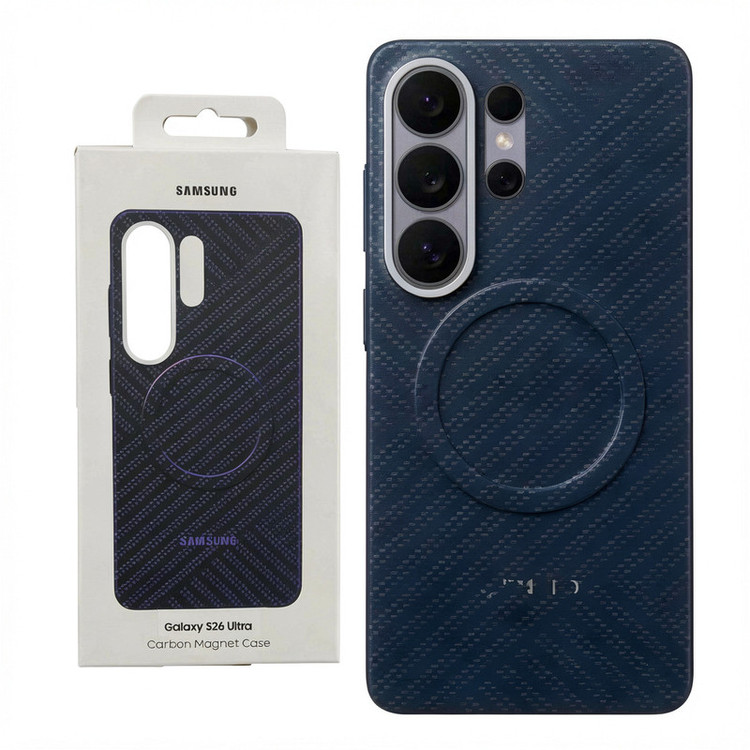 کاور مدل Carbon Magnet مناسب برای گوشی موبایل سامسونگ Galaxy S26 Ultra