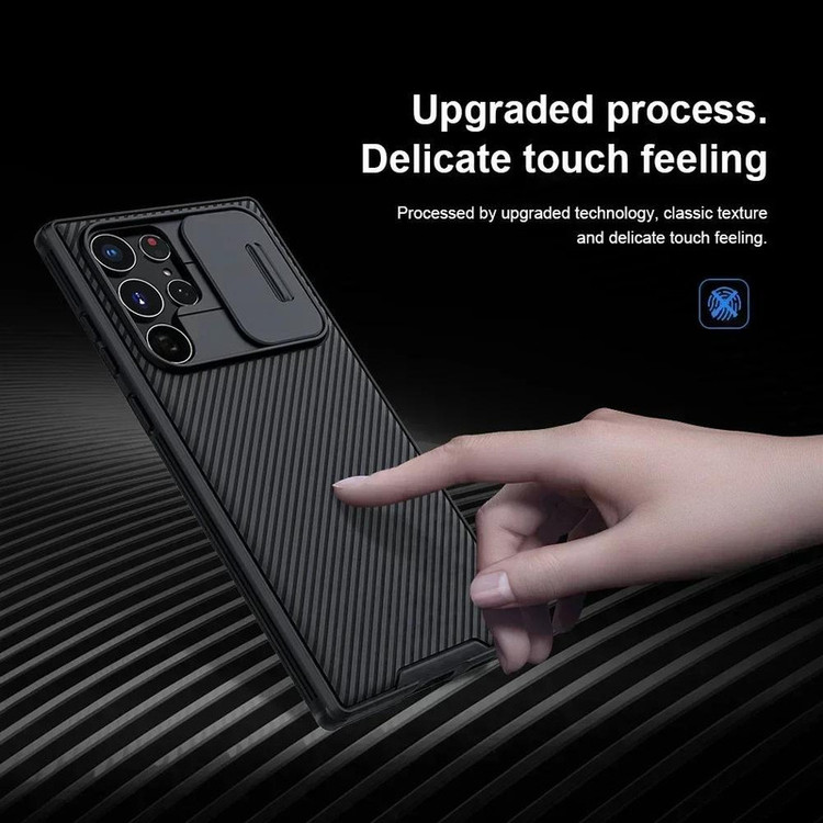 کاور نیلکین مدل camshield pro مناسب برای گوشی موبایل سامسونگ Galaxy S21 Ultra