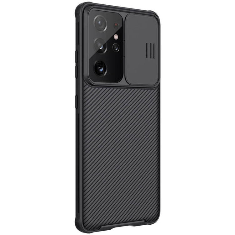 کاور نیلکین مدل camshield pro مناسب برای گوشی موبایل سامسونگ Galaxy S21 Ultra