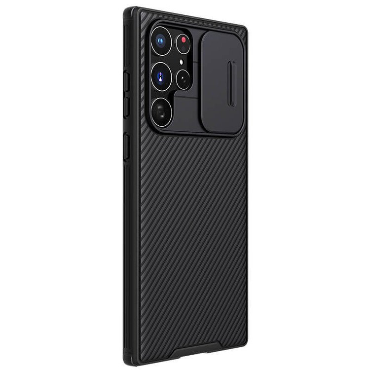 کاور نیلکین مدل CAMShIIELD PRO cover مناسب برای گوشی موبایل سامسونگ Galaxy S22 Ultra