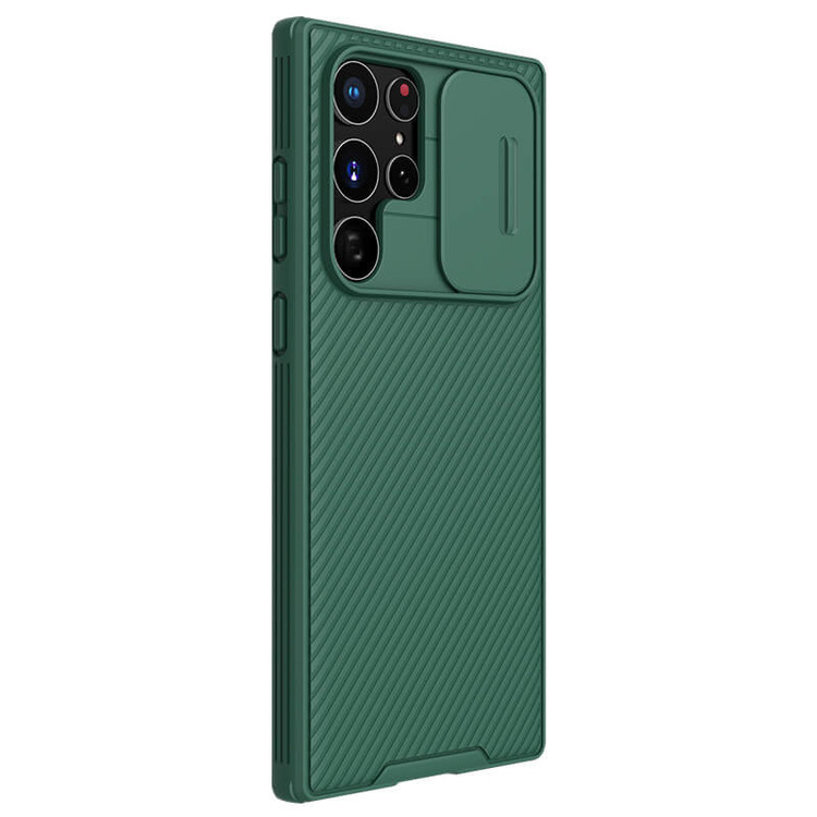 کاور نیلکین مدل CAMShIIELD PRO cover مناسب برای گوشی موبایل سامسونگ Galaxy S22 Ultra