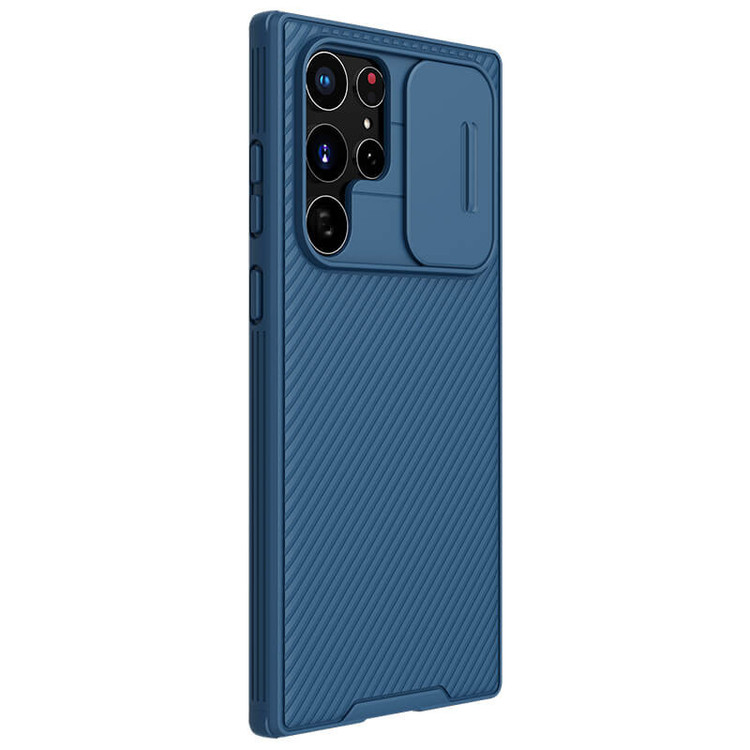 کاور نیلکین مدل CAMShIIELD PRO cover مناسب برای گوشی موبایل سامسونگ Galaxy S22 Ultra