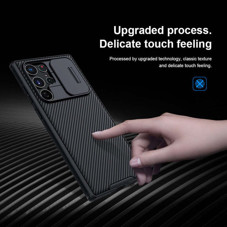 کاور نیلکین مدل CAMShIIELD PRO cover مناسب برای گوشی موبایل سامسونگ Galaxy S22 Ultra