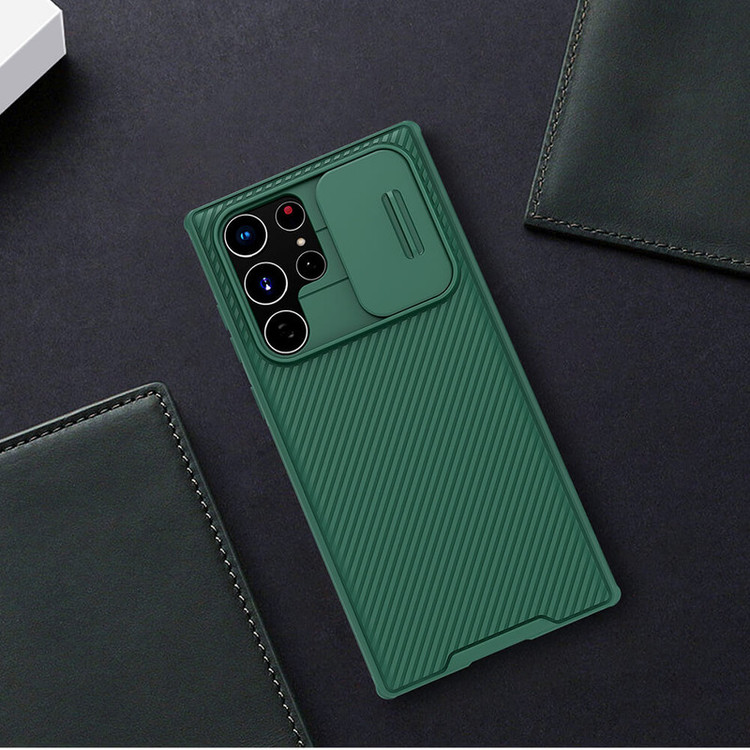 کاور نیلکین مدل CAMShIIELD PRO cover مناسب برای گوشی موبایل سامسونگ Galaxy S22 Ultra