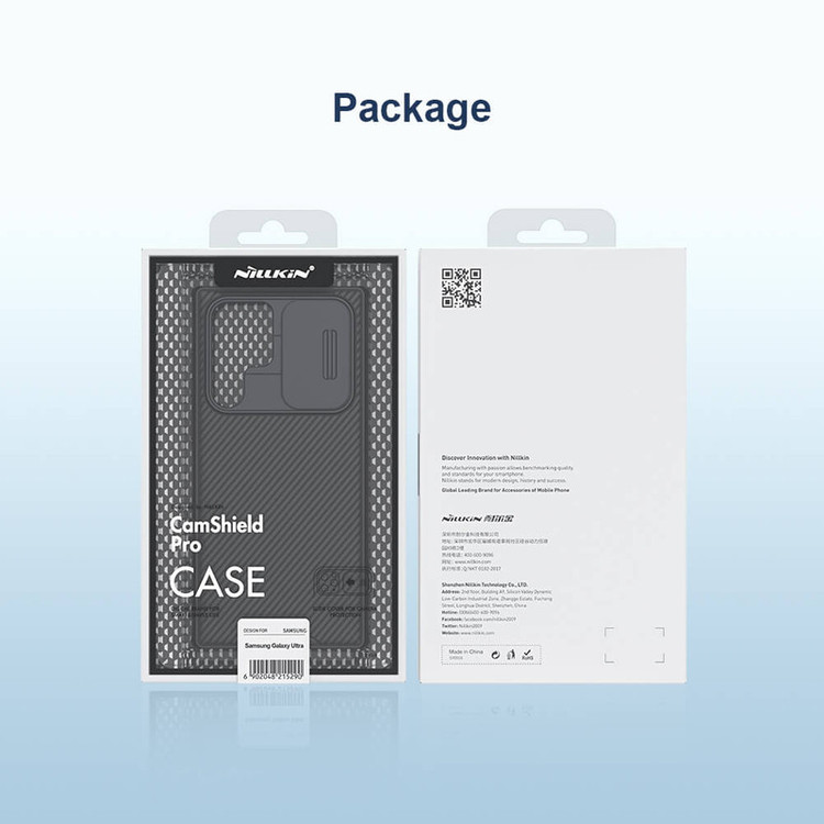 کاور نیلکین مدل CAMShIIELD PRO cover مناسب برای گوشی موبایل سامسونگ Galaxy S22 Ultra