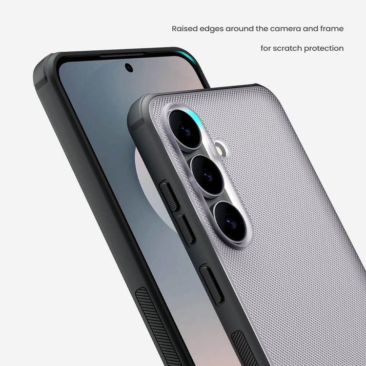 کاور نیلکین مدل Super Frosted Shield Transparent مناسب برای گوشی موبایل سامسونگ Galaxy S25 FE