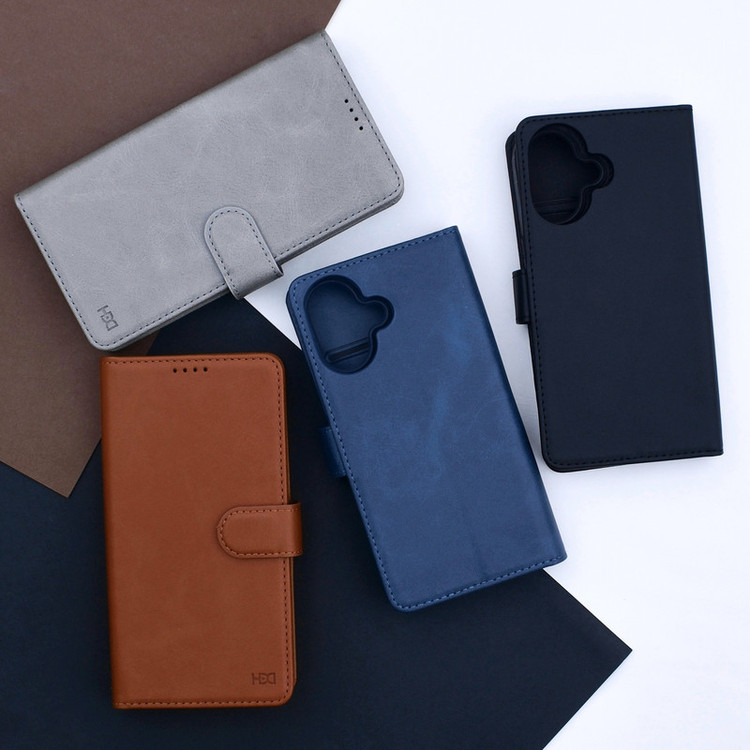 کیف کلاسوری اچ دی دی طرح چرمی مگ سیف مدل LUXURY مناسب برای گوشی موبایل اپل IPHONE 17