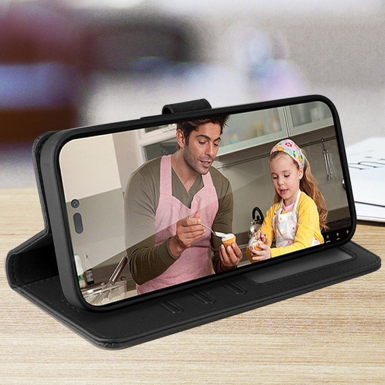 کیف کلاسوری اچ دی دی طرح چرمی مگ سیف مدل LUXURY مناسب برای گوشی موبایل اپل IPHONE 17
