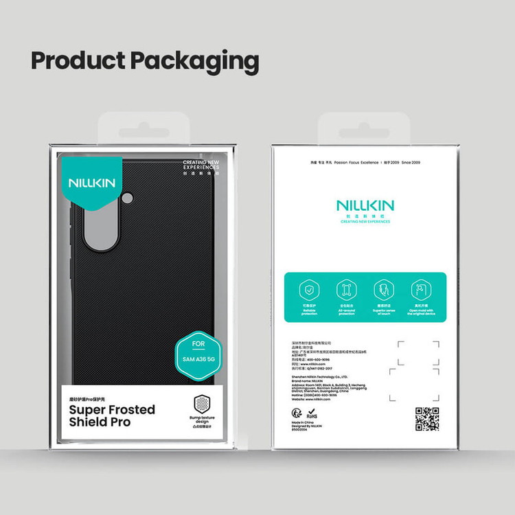 کاور نیلکین مدل Frosted Shield Pro مناسب برای گوشی موبایل سامسونگ Galaxy A36