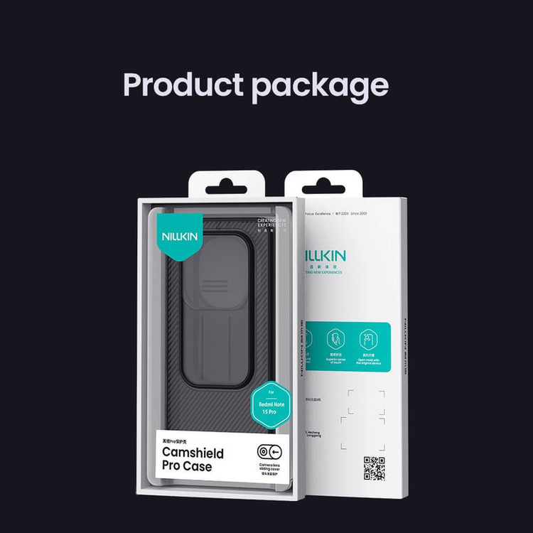 کاور نیلکین مدل Camshield Pro Clear Version مناسب برای گوشی موبایل شیائومی Redmi Note 15 Pro 5G