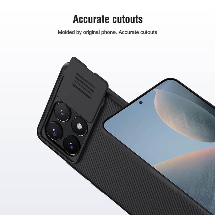 کاور نیلکین مدل CamShield مناسب برای گوشی موبایل شیائومی Poco X6 Pro 5G/ Redmi K70E