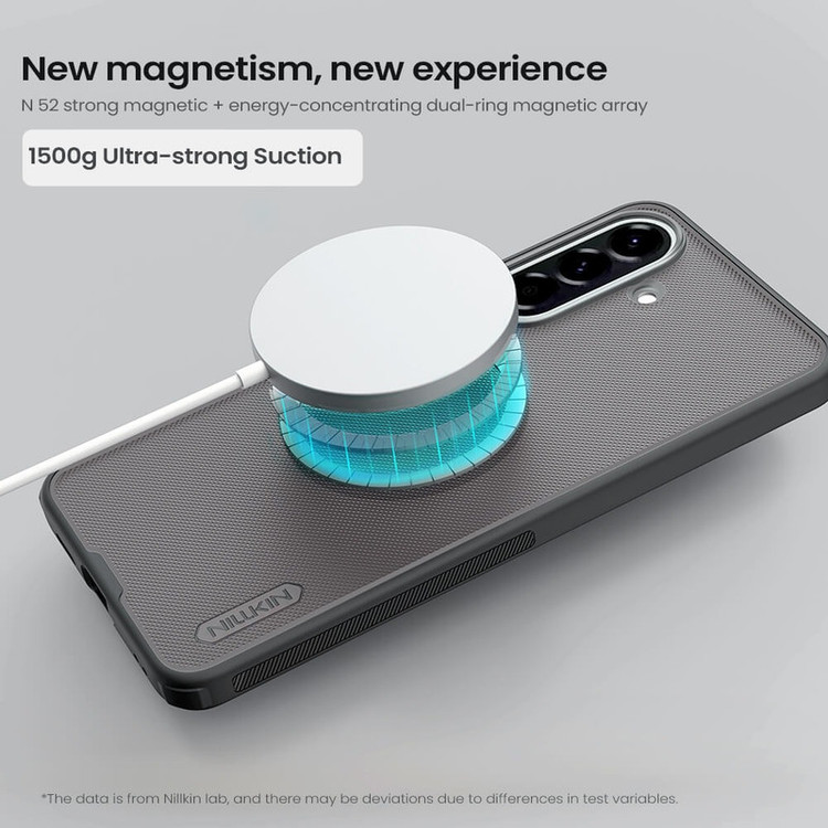 کاور نیلکین مدل Frosted Shield Pro Transparent Magnetic مناسب برای گوشی موبایل سامسونگ Galaxy A57