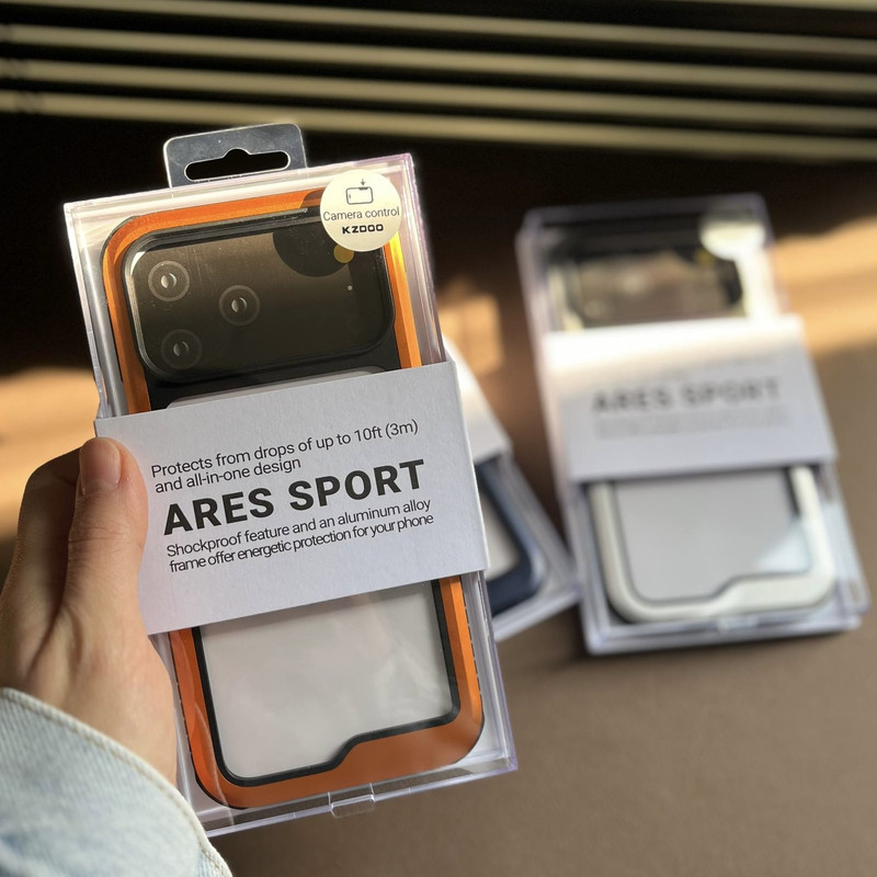 کاور قاب گارد کی -زد دو مدل ares sport مناسب برای گوشی موبایل اپل iPhone 17 promax