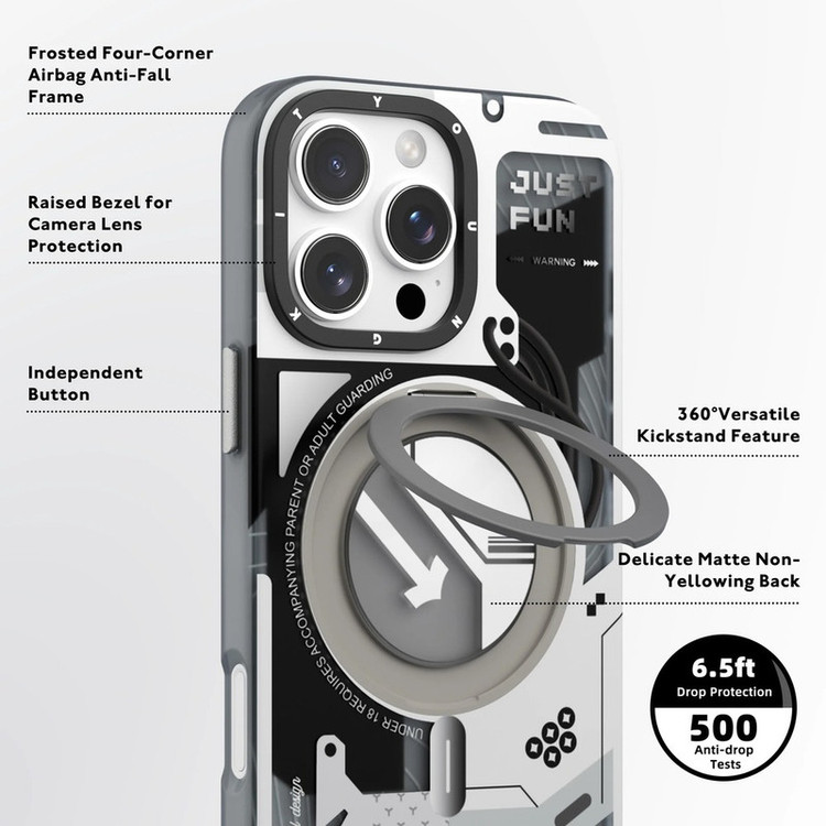 کاور یانگ کیت مدل Starship Holder Magnetic مناسب برای گوشی موبایل اپل iPhone 17