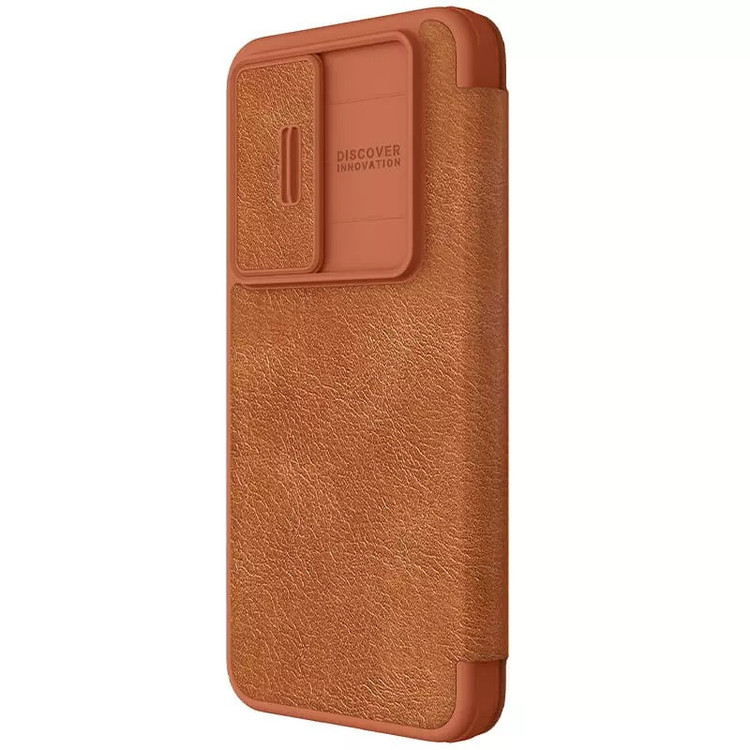 کیف کلاسوری نیلکین مدل Qin Pro Leather مناسب برای گوشی موبایل سامسونگ Galaxy S24 FE