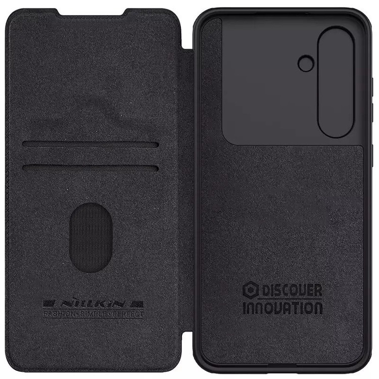 کیف کلاسوری نیلکین مدل Qin Pro Leather مناسب برای گوشی موبایل سامسونگ Galaxy S24 FE