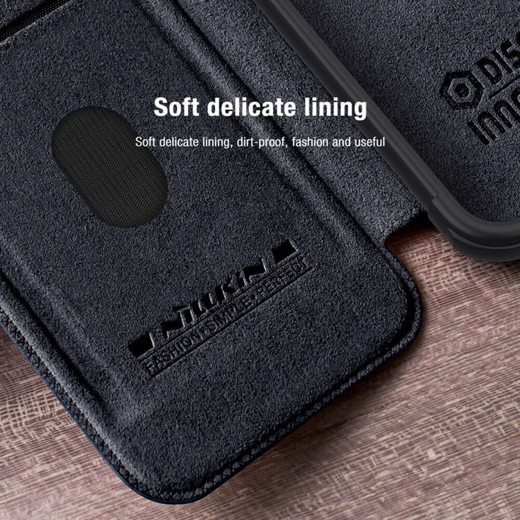 کیف کلاسوری نیلکین مدل Qin Pro Leather مناسب برای گوشی موبایل سامسونگ Galaxy S24 FE