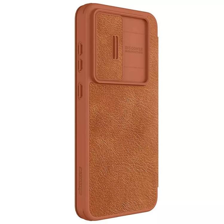 کیف کلاسوری نیلکین مدل Qin Pro Leather مناسب برای گوشی موبایل سامسونگ Galaxy S24 FE