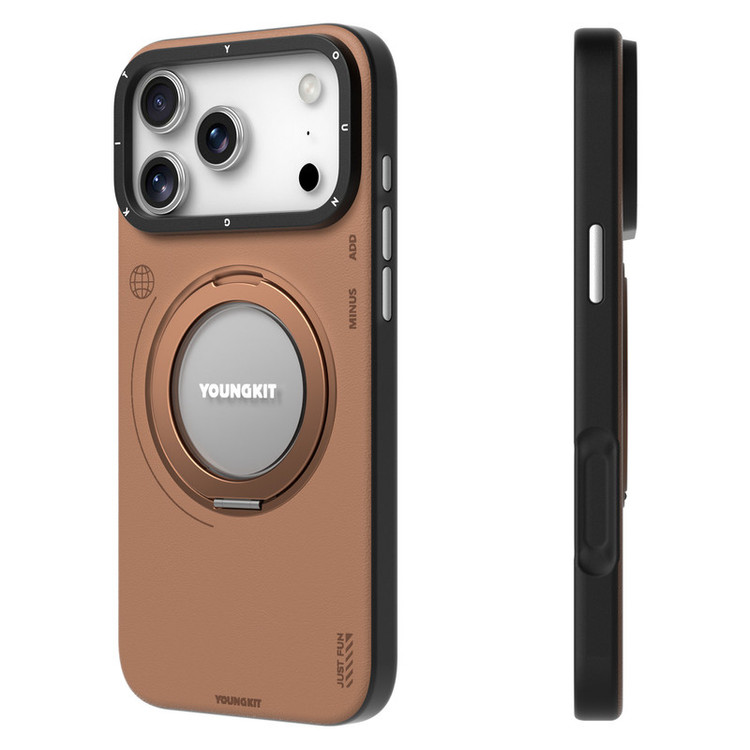 کاور یانگ کیت مدل °Technology Leather 360 مناسب برای گوشی موبایل اپل iphone 17 PRO