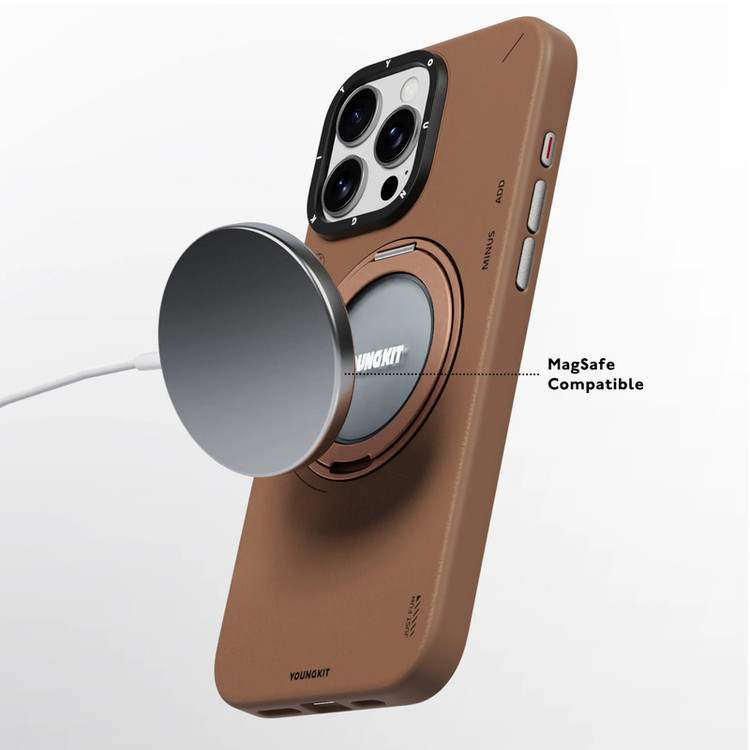 کاور یانگ کیت مدل Leather 360° مناسب برای گوشی موبایل اپل iphone 16promax
