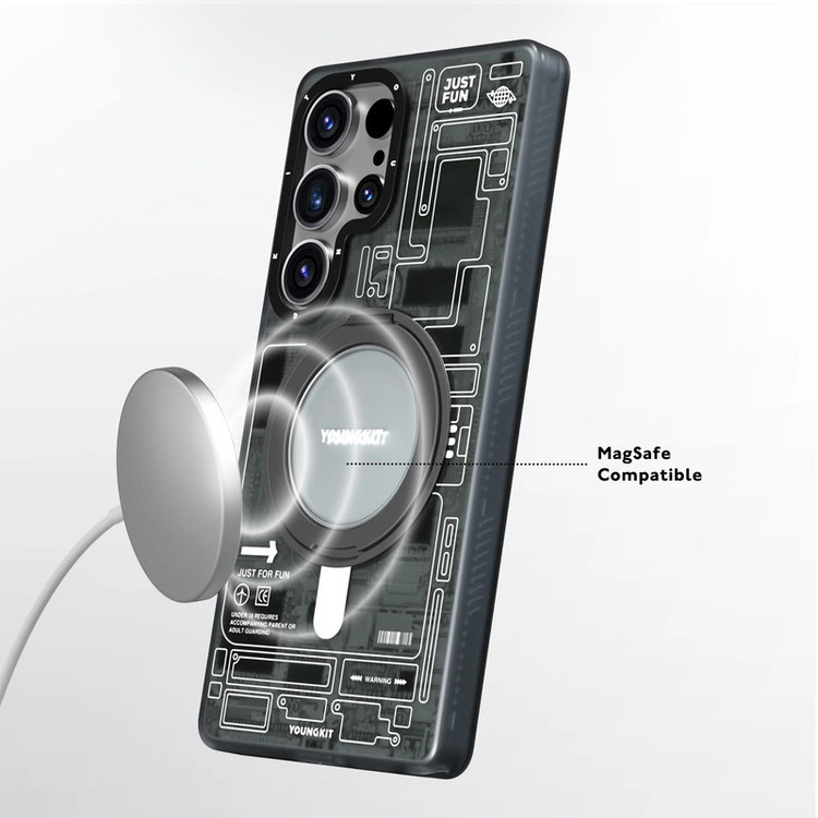 کاور یانگ کیت مدل Futuristic 360° مناسب برای گوشی موبایل سامسونگ Galaxy S25Ultra