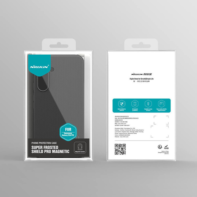 کاور نیلکین مدل Frosted Shield Pro Magnetic مناسب برای گوشی موبایل سامسونگ Galaxy S24 FE