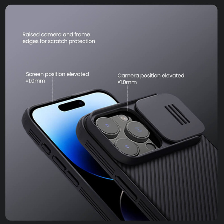 کاور نیلکین مدل CamShield Pro مناسب برای گوشی موبایل اپل iPhone 16 Pro Max
