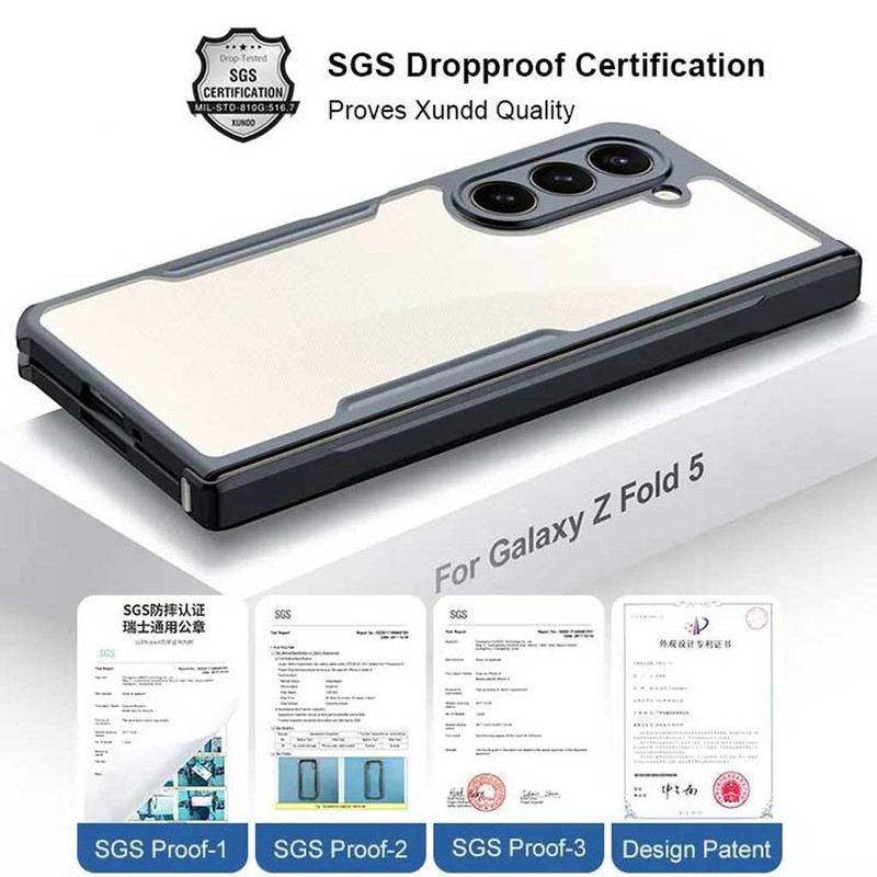 کاور اپیکوی مدل Xundd Beatle مناسب برای گوشی موبایل سامسونگ Galaxy Z Fold 5