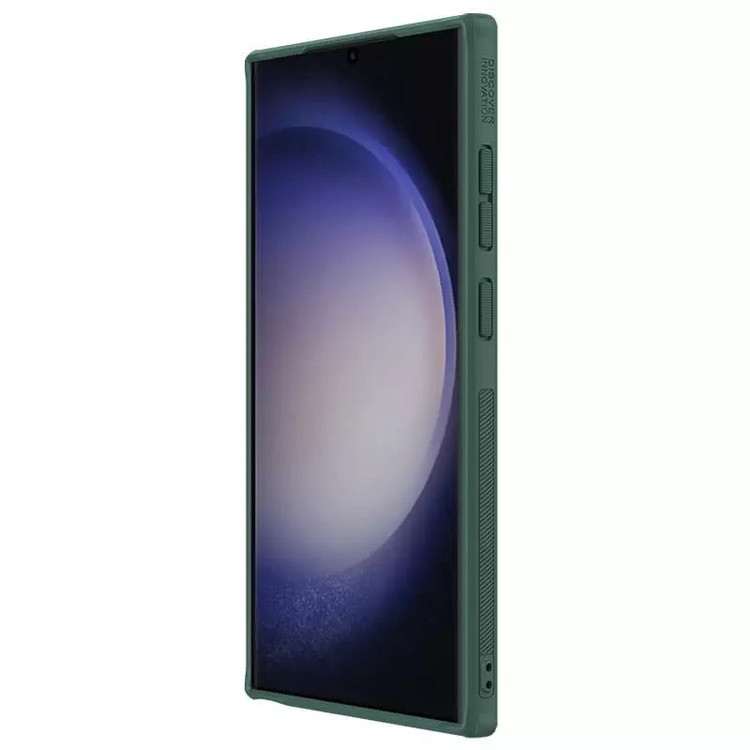 کاور نیلکین مدل Super Frosted Shield Pro مناسب برای گوشی موبایل سامسونگ Galaxy S24 Ultra